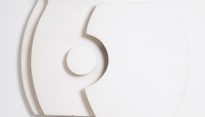 White-relief-No.-2-Relief-on-wood-12-x-12-x-3.5-cm-1966